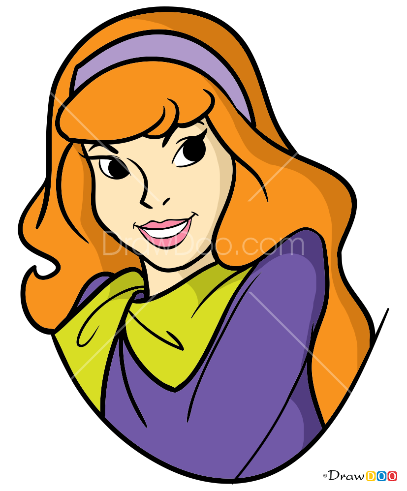 How To Draw Daphne Blake Scooby Doo 